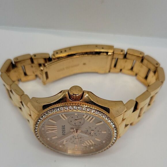 Fossil Cecile AM4483 Womens Stainless Steel Analog Dial Quartz Wrist Watch DE317 - Picture 7 of 10